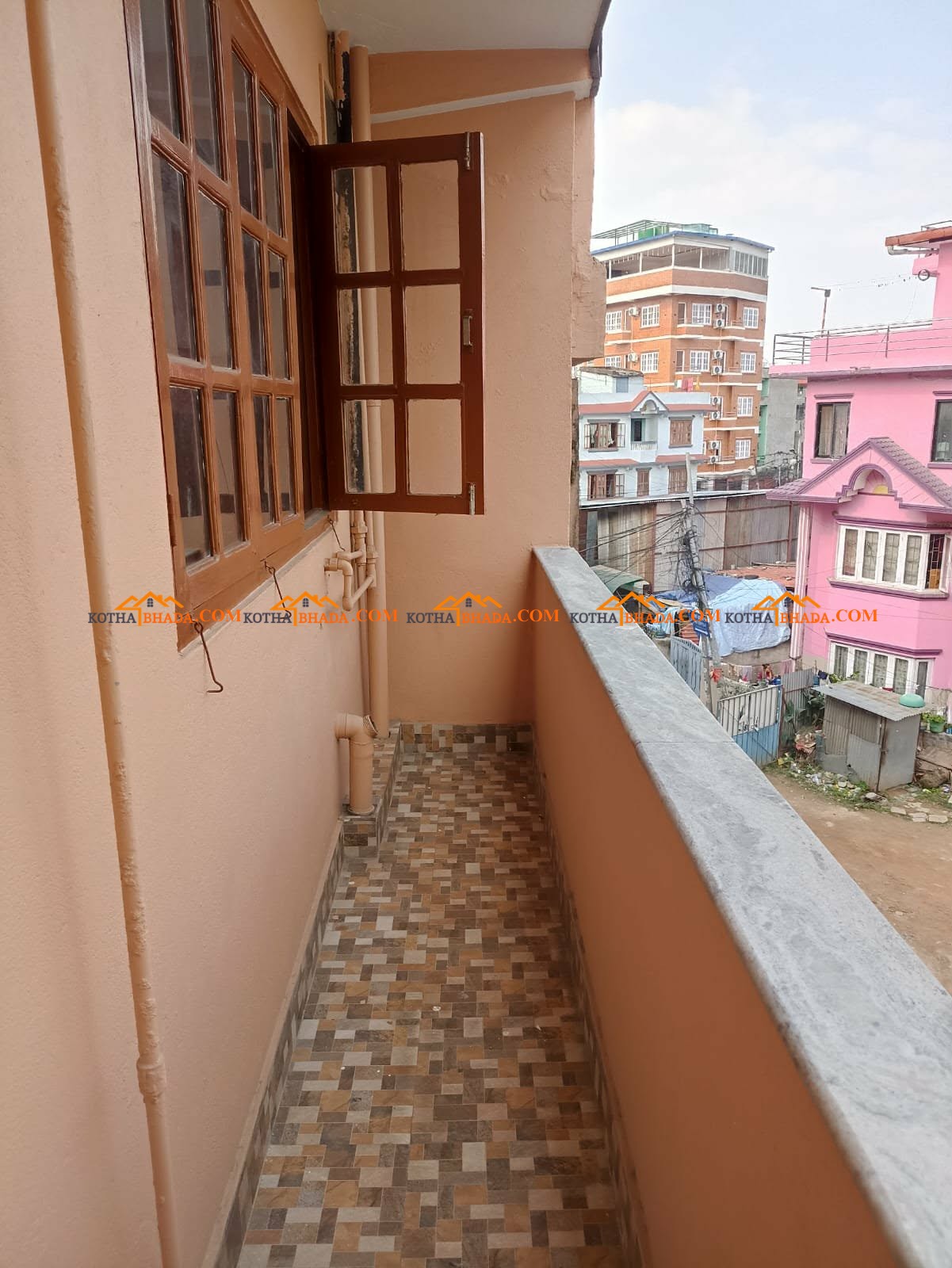 1 Bedroom and & kitchen with personal balcony availabe at Sinamangal, Near Airport
